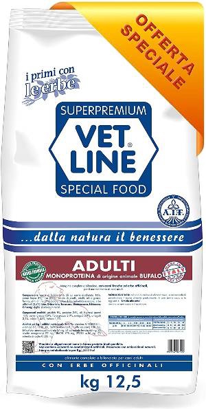 Foto Vet Line - Adult Monoproteico al Bufalo da 12,5 Kg