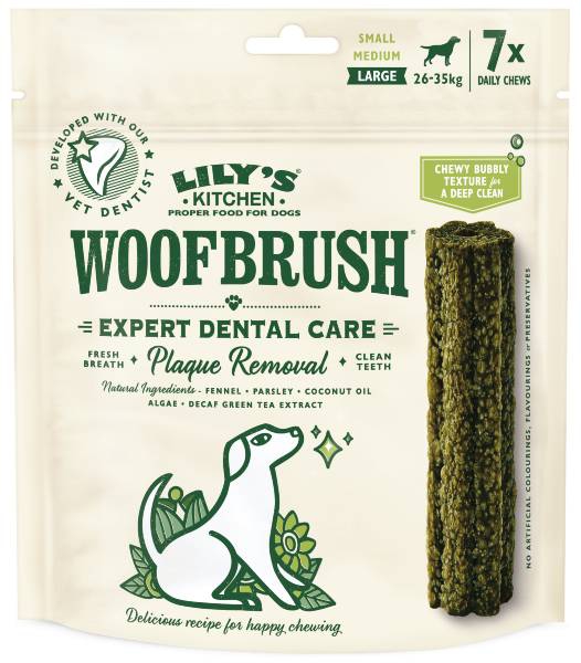 Foto Lily's Kitchen - Woofbrush Large Snack Masticabili per Denti da 7x50g