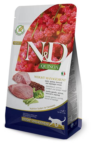 Foto Farmina N&D - Adult Weight Management all'Agnello con Quinoa, Broccoli e Asparagi da 5 Kg