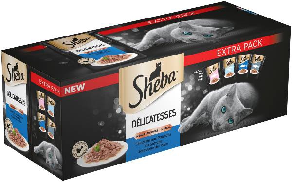 Foto Sheba - Delicatezze di Mare in Salsa da 40x85gr