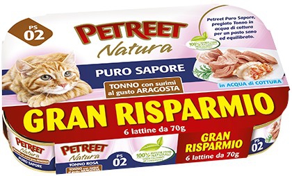 Foto Petreet - Puro Sapore Tonno con Surimi da 6x70g