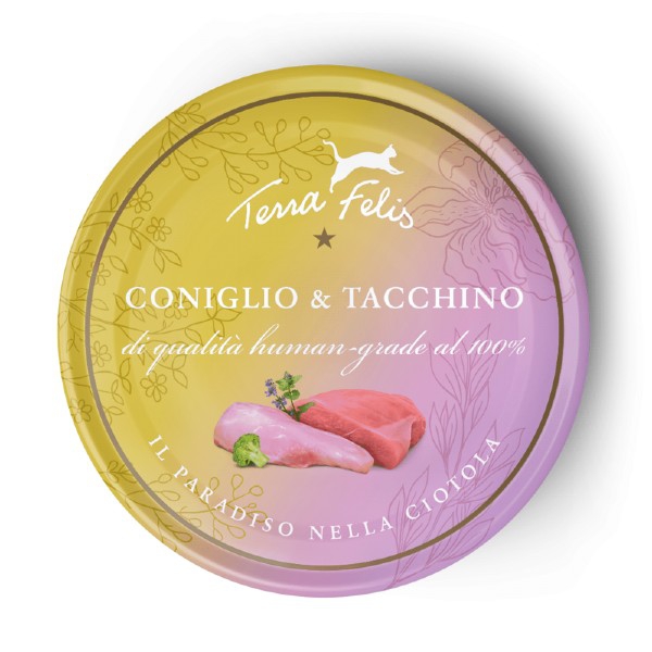 Foto Terra Felis - Coniglio e Tacchino da 80gr