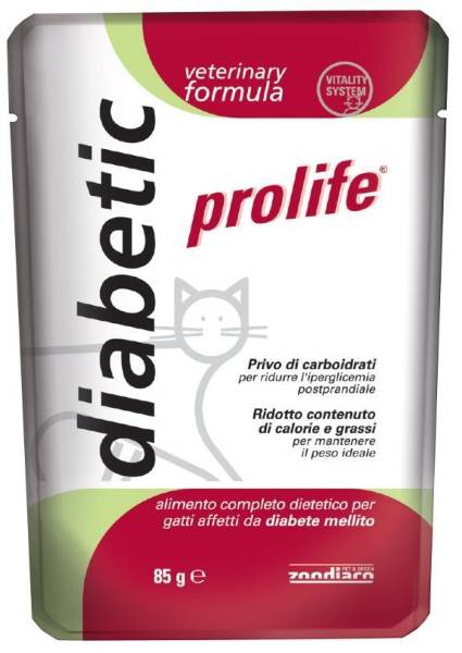 Foto Prolife Cat Vet - Bustina Diabetic da 85g