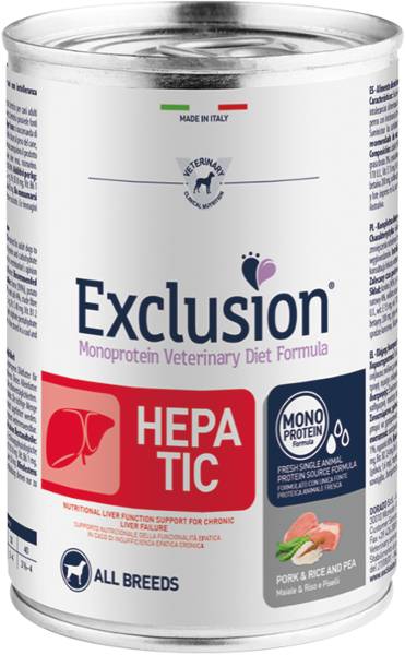 Foto Exclusion - Diet Hepatic al Maiale e Riso da 400 gr