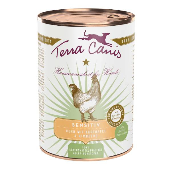 Foto Terra Canis - Sensitive Grain Free al Pollo con Patate e Lamponi da 400gr 