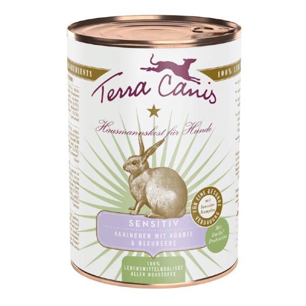 Foto Terra Canis - Sensitive Grain Free al Coniglio con Zucca e Mirtillo da 400gr