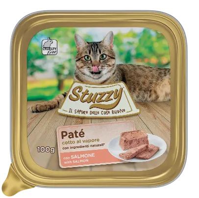 Foto Stuzzy - Paté con Salmone MULTIPACK da 32 x 100g