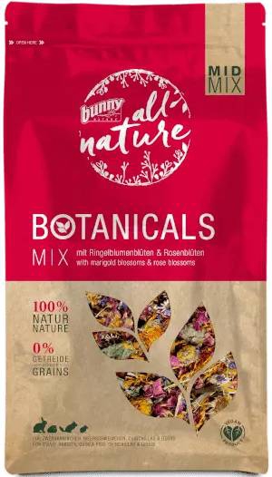 Foto Bunny Nature - Botanicals Mid Mix con Fiori di Calendula e Fiori di Rosa da 130 g