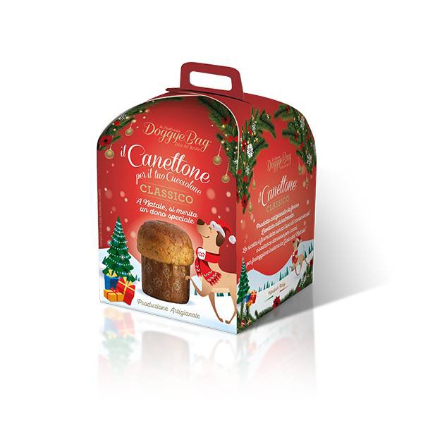 Foto DoggyeBag - Snack "Il Canettone Classico" Panettone per Cani da 125g