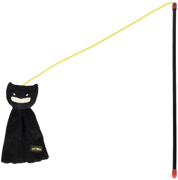 Foto For Fan Pets - Bacchetta per Gatti Batman, Licenza Ufficiale DC Comics