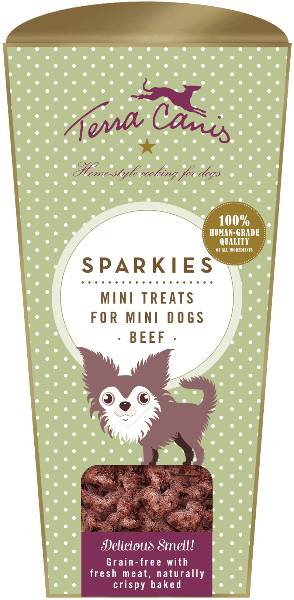 Foto Terra Canis - Mini Treats Biscotti Cuore al Manzo da 130g