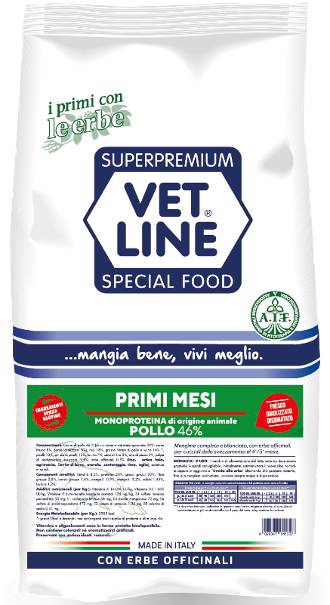 Foto Vet Line - Primi Mesi al Pollo da 12,5 Kg