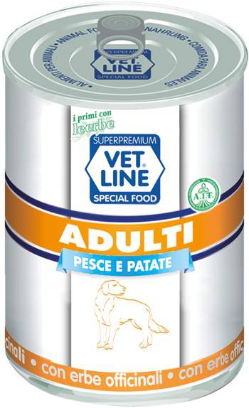 Foto Vet Line - Adult Monoproteico al Pesce da 400g