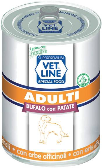 Foto Vet Line - Adult Monoproteico al Bufalo da 400g