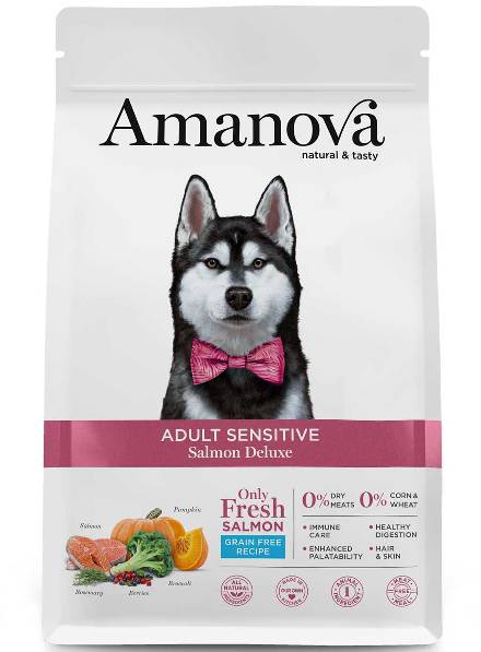 Foto Amanova - Adult Sensitive Salmon Delux da 10 Kg