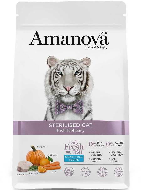 Foto Amanova - Sterilised Cat Fish Delicacy da 4 Kg