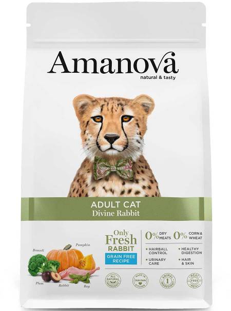 Foto Amanova - Adult Cat Divine Rabbit da 6 Kg