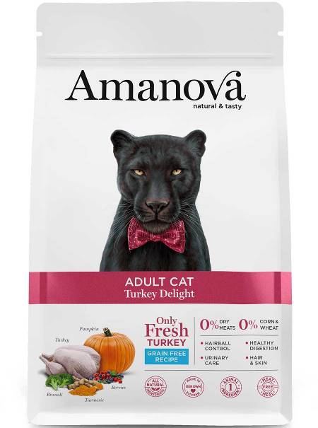 Foto Amanova - Adult Cat Turkey Delight da 6 Kg