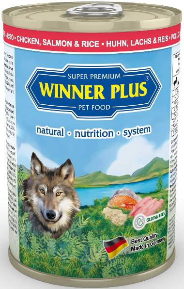 Foto Winner Plus - Pollo, Salmone e Riso da 400g