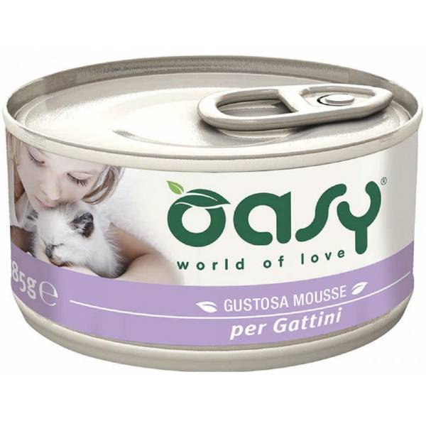 Foto Oasy - Mousse Kitten per Gattini da 85g