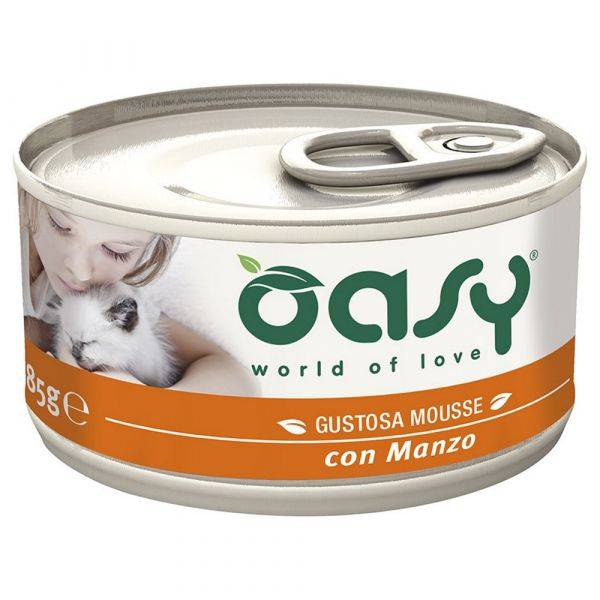 Foto Oasy - Mousse Adult con Manzo da 85g