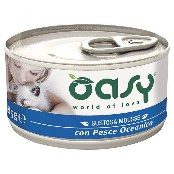 Foto Oasy - Mousse Adult con Pesce Oceanico da 85g