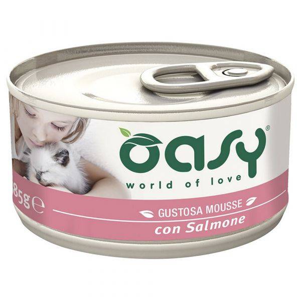 Foto Oasy - Mousse Adult con Salmone da 85g