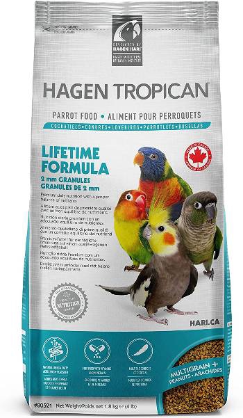 Foto Hari Tropican - Alternative Lifetime 2mm per Pappagalli da 1,8 Kg