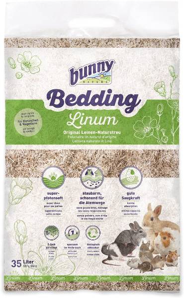 Foto Bunny - Lettiera Naturale a Base di Lino da 35 L