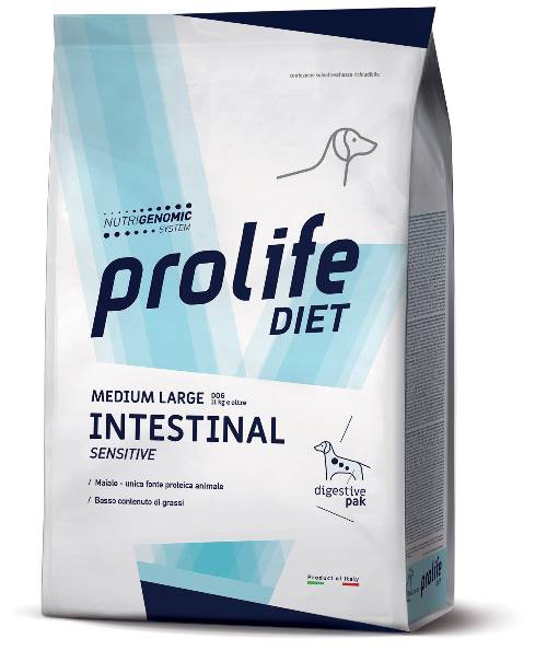 Foto Prolife - Vet Intestinal Sensitive Medium/Large da 8 Kg