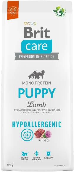 Foto Brit Care - Hypoallergenic Puppy Lamb da 12 Kg