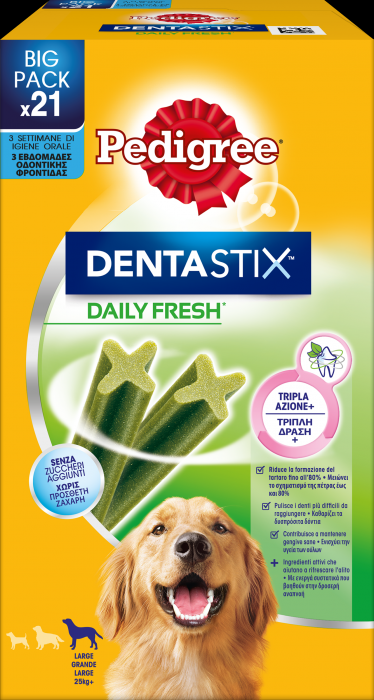 Foto Pedigree - Dentastix Fresh Large da 21 Pezzi