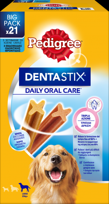 Foto Pedigree - Dentastix Large da 21 Pezzi