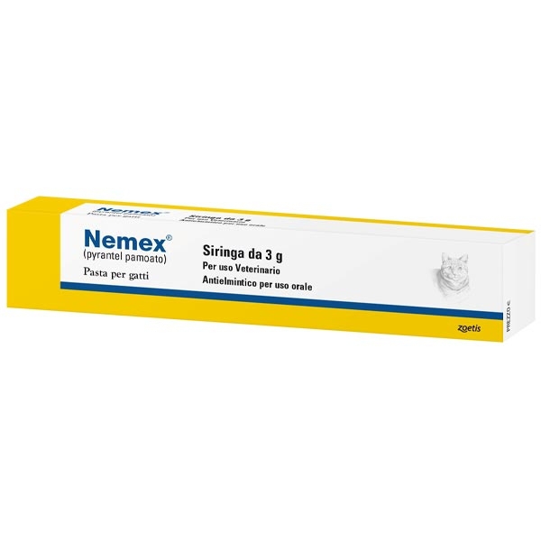 Foto Zoetis - Pfizer Animal Health - Nemex pasta per gatti 3g