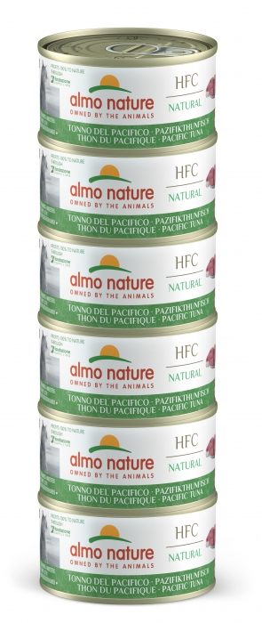 Foto Almo Nature - HFC Megapack con Tonno del Pacifico da 6x70g