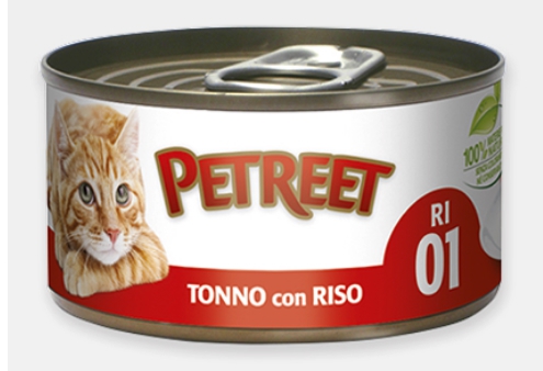 Foto Petreet - A60 Tortino con Tonno e Riso da 85g - SCAD. RAVVICINATA 01/26 -58%