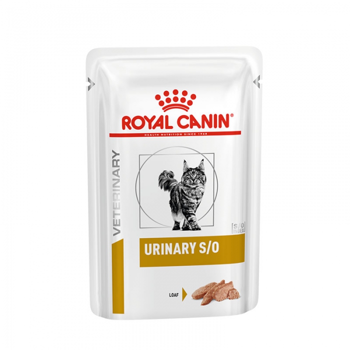 Foto Royal Canin - Veterinary Diet Cat Urinary S/O Patè 12x85g