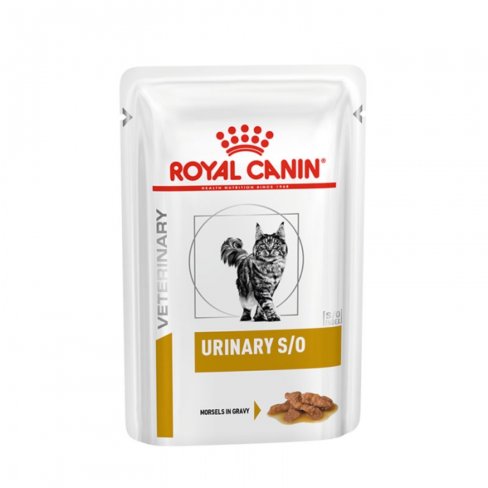 Foto Royal Canin - Veterinary Diet Cat Urinary S/O in Salsa al Pollo 12x85g
