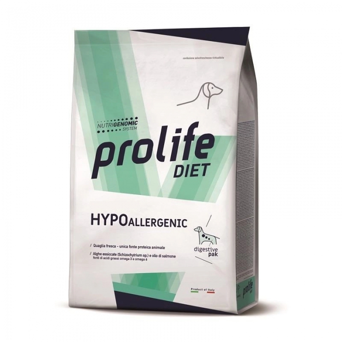 Foto Prolife - Vet Hypoallergenic Medium Large con Quaglia da 8 Kg