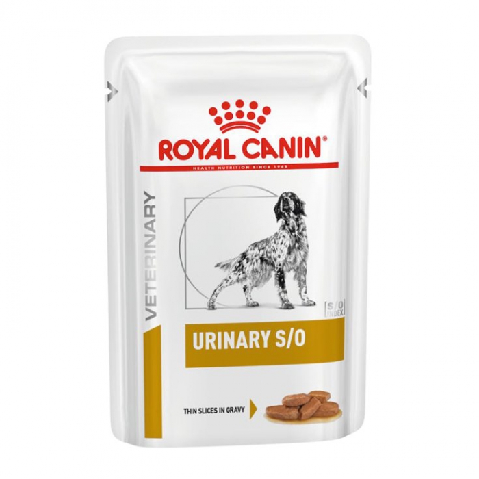 Foto Royal Canin - Veterinary Diet Dog Urinary S/O 12x100g