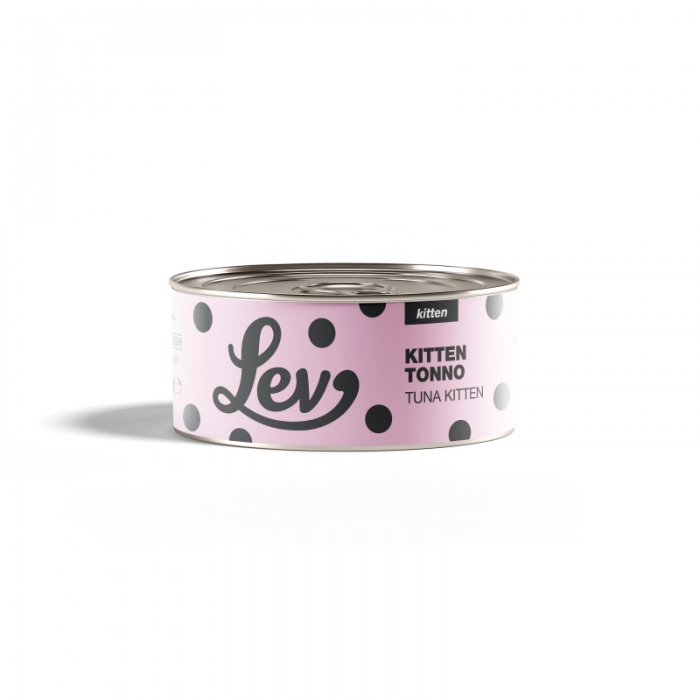 Foto Lev Cat - Lattina Kitten al Tonno 140g