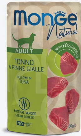 Foto Monge - Natural Buste al Tonno pinne gialle da 80g 