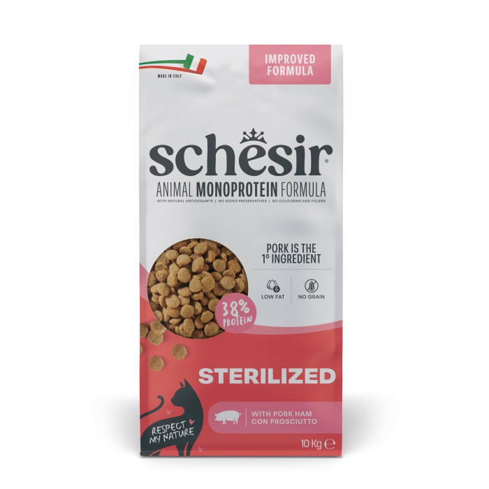 Foto Schesir - Gatto Sterilized and Light al Prosciutto da 10 kg