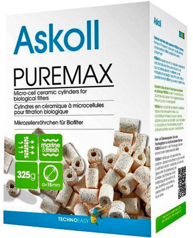 Askoll AC010006 Pure Max - Cannolicchi Per Filtri Acquario, Ricambio Originale